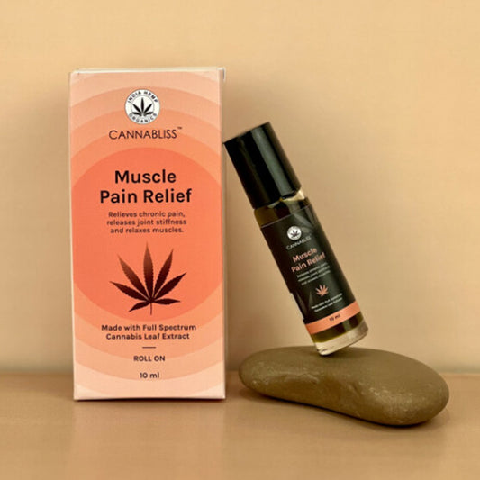 India Hemp Organics Cannabliss Muscle Relief, 10ml