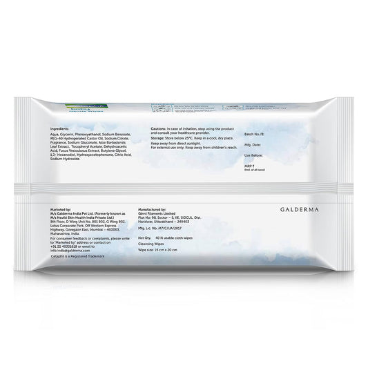 Cetaphil Baby Gentle Wipes, 40s