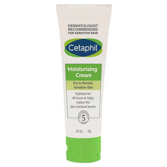 Cetaphil Moisturizing Cream, 80gm