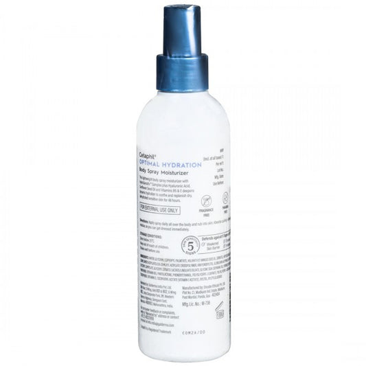 Cetaphil Optimal Hydration Body Spray, 207ml