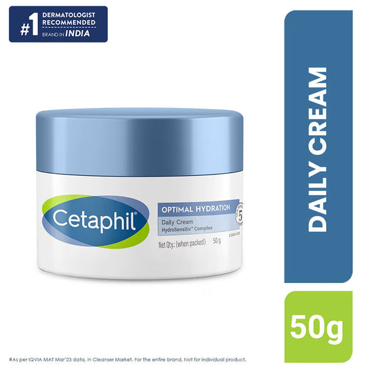 Cetaphil Optimal Hydration Daily Cream, 50gm