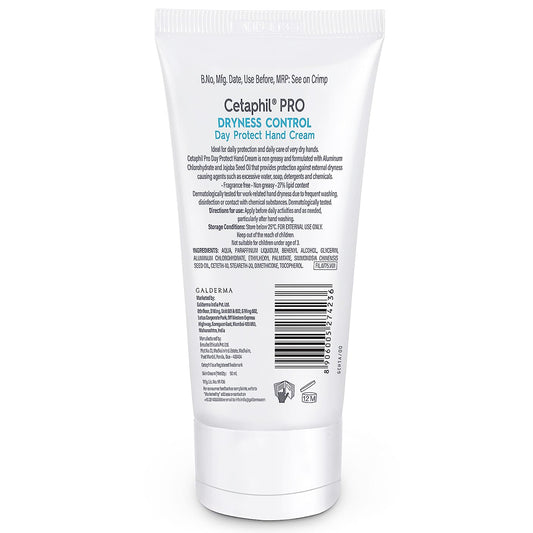 Cetaphil PRO Dryness Control Day Protect Hand Cream, 50ml