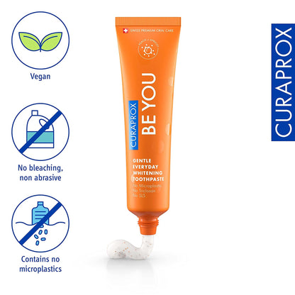 Curaprox Be You Peach+Apricot Toothpaste, 60ml