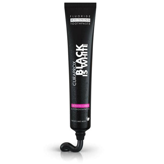 Curaprox Black Is White Flouride Whitening Toothpaste, 90ml