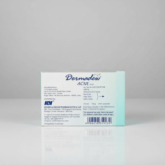 Dermadew Acne Soap, 125gm