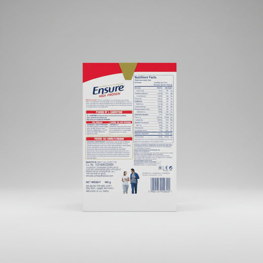 Ensure High Protein Vanilla Flavour Refill, 400gm