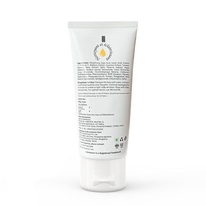 Lukewarm Glutathione Facewash, 100ml + Lukewarm Mini Sunscreen Travel Pack, 20ml