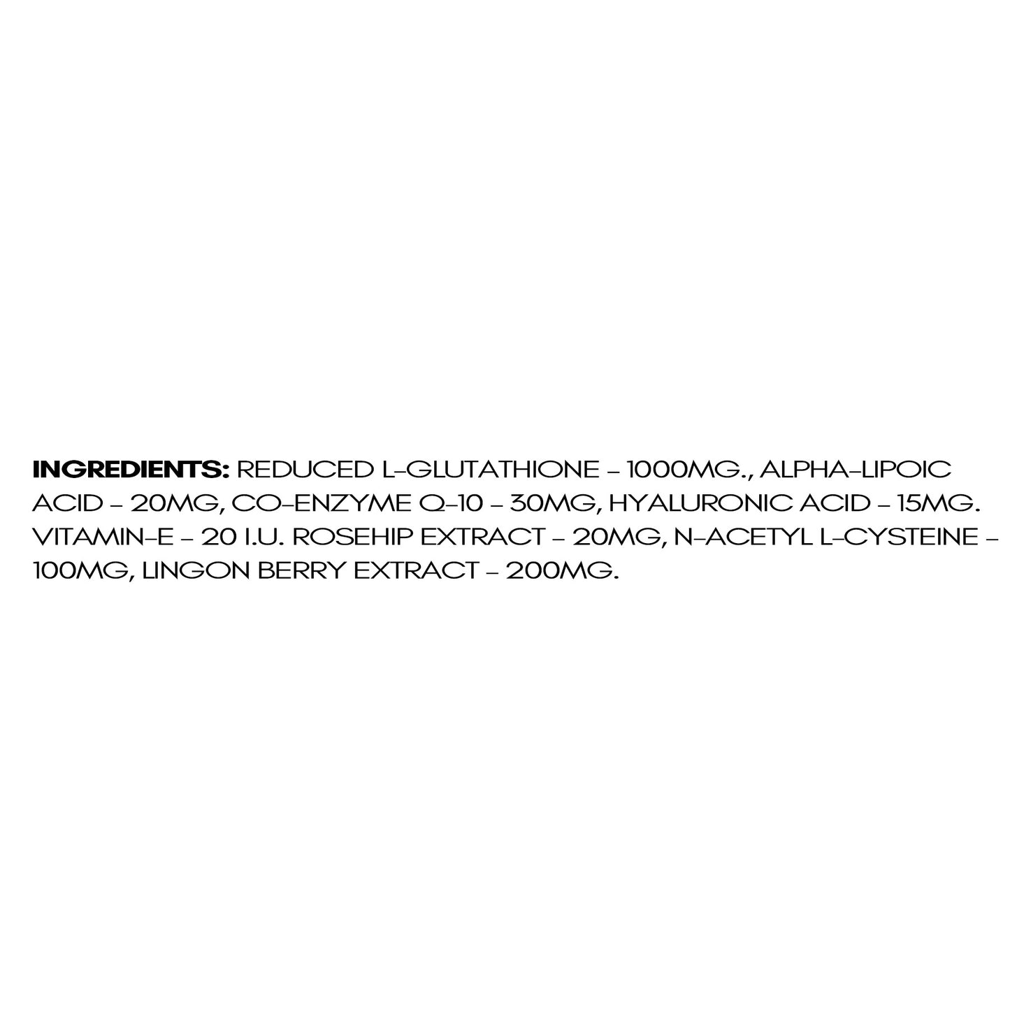 Glutabery Combo Kit 1000mg, 30+30 Tablets