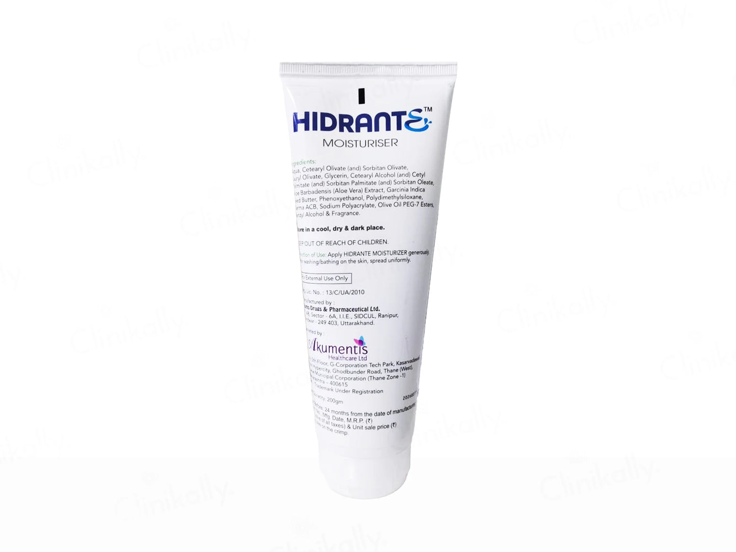 Hidrante Moisturiser For Sensitive, Itchy & Dry Skin, 100gm