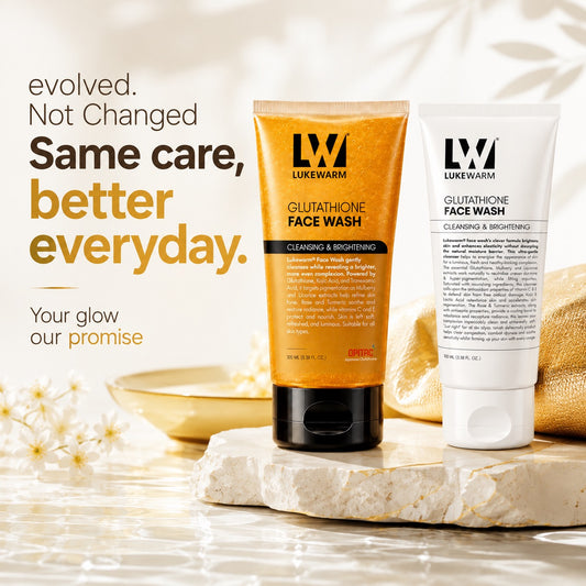 Lukewarm Glutathione Face Wash, 100ml : Gentle Cleanser for a Radiant Complexion