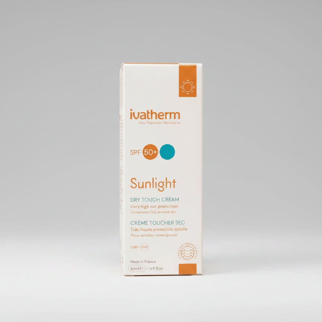 Ivatherm Sunlight SPF 50+ Dry Touch Cream, 50ml