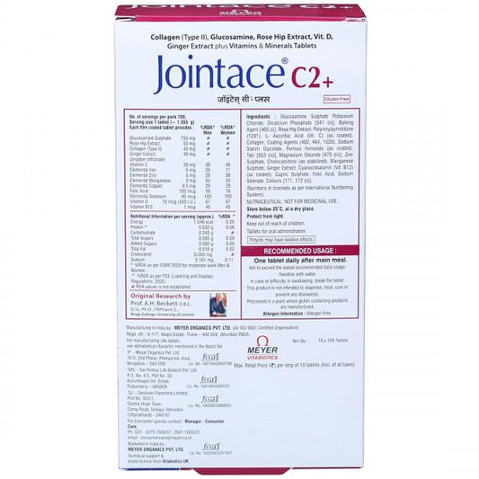 Jointace C2+, 10 Tablets
