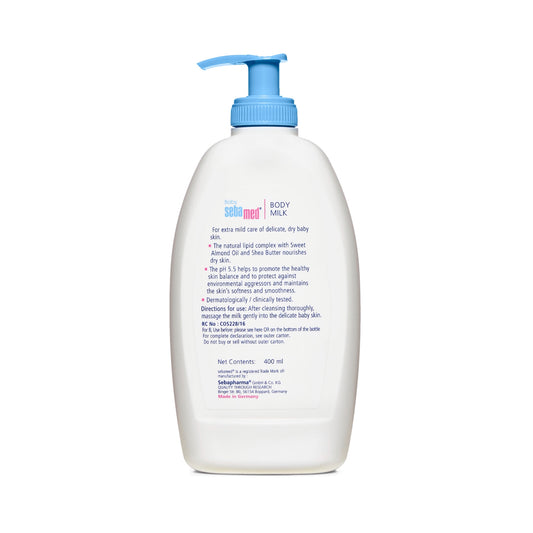 Sebamed Baby Body Milk, 400ml