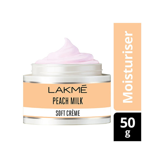 Lakme Peach Milk Moisturizer Soft Cream, 50gm