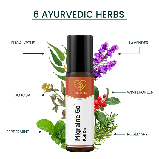 Herb Tantra Migraine Go Roll On, 9ml
