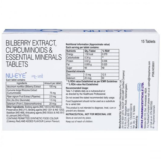 NU Eye, 15 Tablets