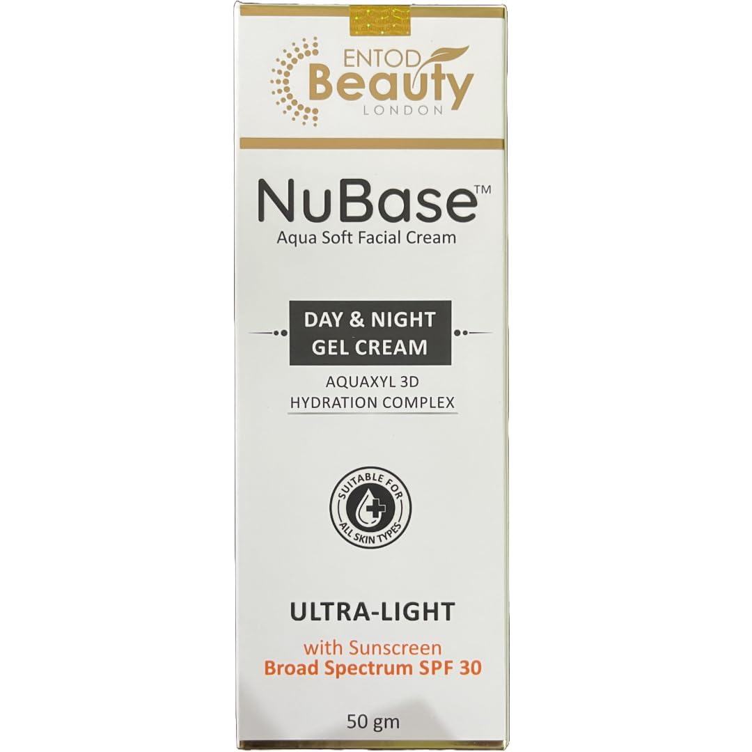 NuBase Aqua Soft Facial Day & Night Cream, 50gm