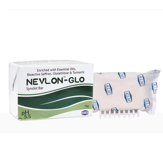 Nevlon Glo Syndet Bar, 75gm