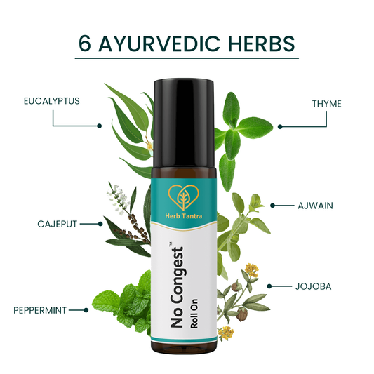 Herb Tantra No Congest Roll On, 9ml