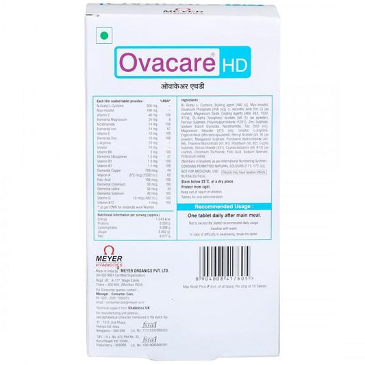 Ovacare HD, 10 Tablets