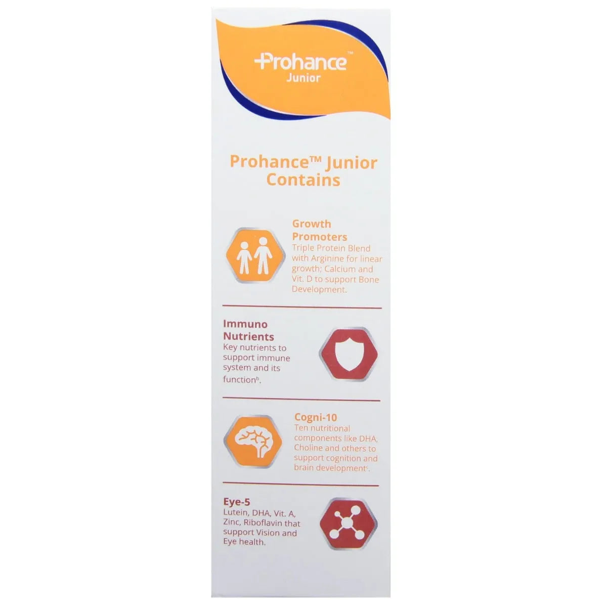 Prohance Junior Vanilla Flavour, 200gm