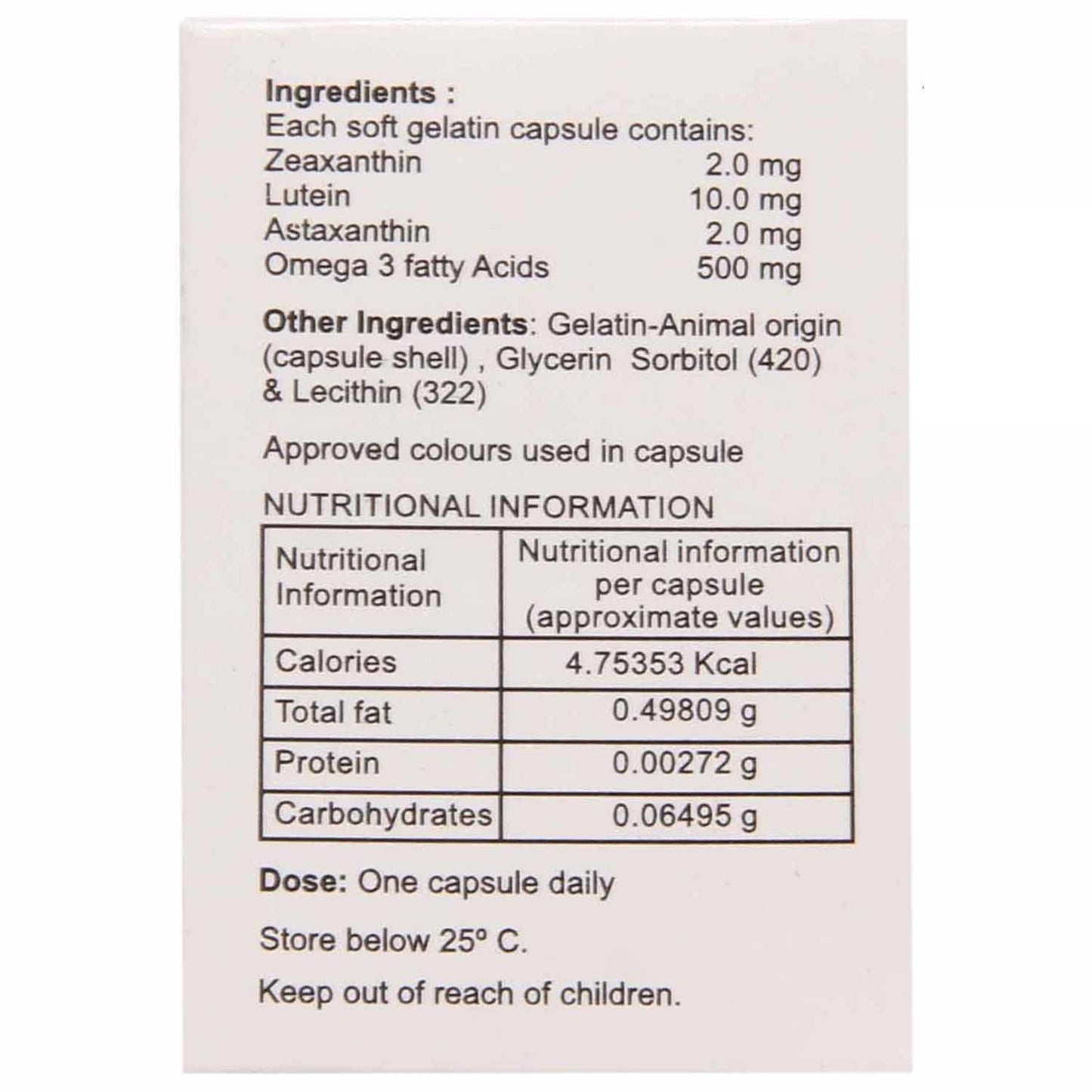 Retinox, 10 Capsules