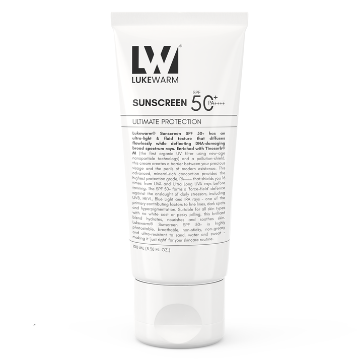 Lukewarm Face Wash & Sunscreen : Secure your Glutathione Glow with Advanced Hybrid Sunscreen SPF 50+ PA++++