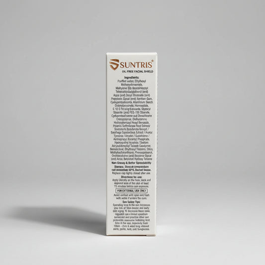 Suntris Oil Free Face Shield SPF 40 PA+++, 50gm