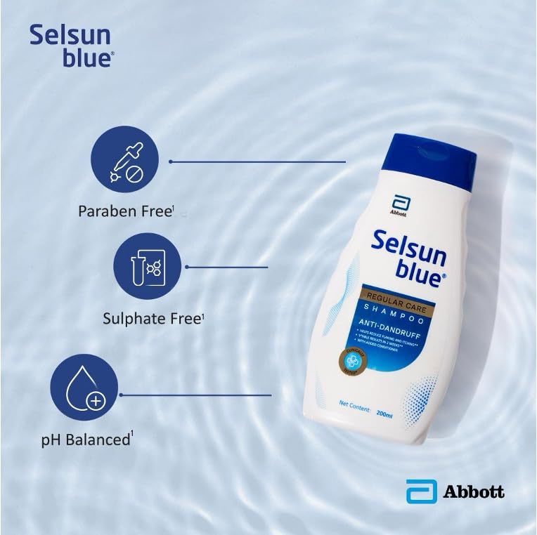Selsun Blue Regular Care Shampoo, 200ml