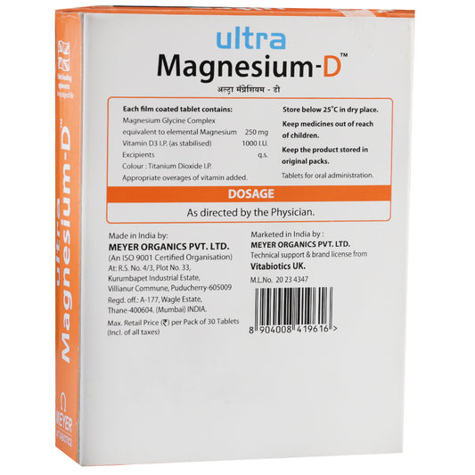 Ultra Magnesium D Tab