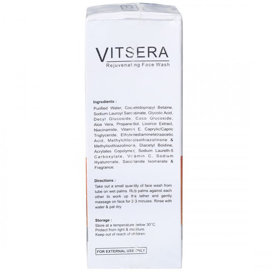 Vitsera Rejuvenating Face Wash, 100ml
