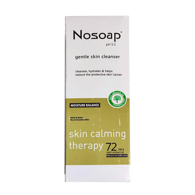 Nosopak gentle skin cleanser packaging on a white background