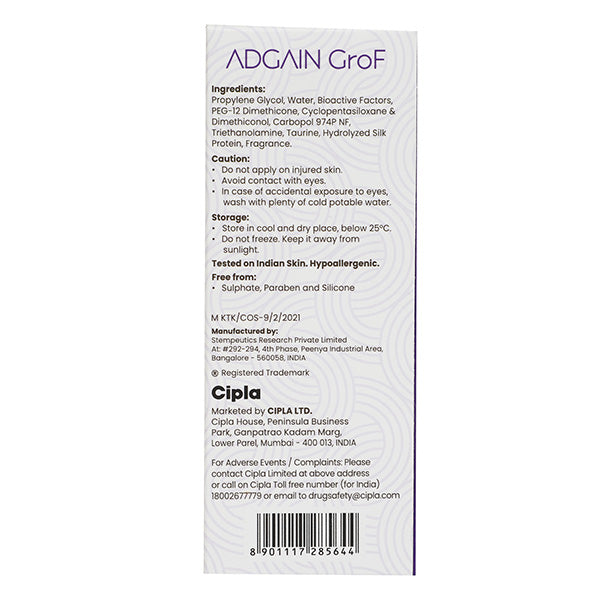 Adgain GroF Cellglow Liquid, 30gm