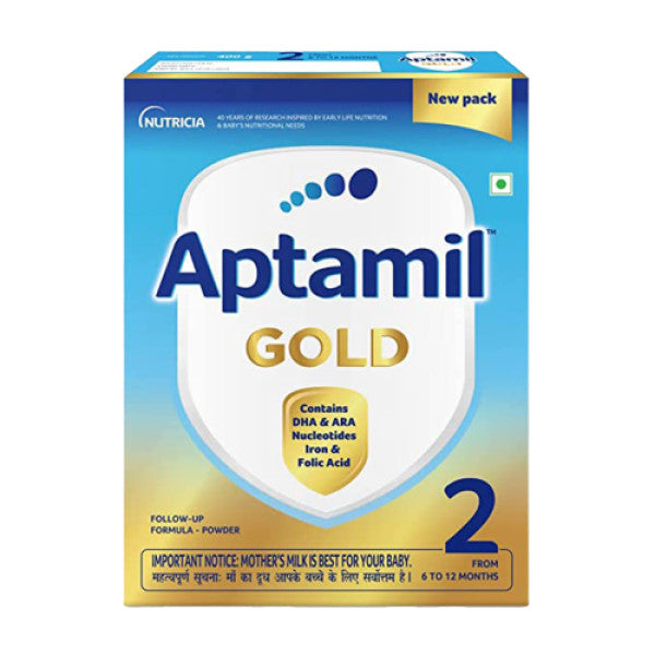 Aptamil Gold Stage 2 Follow Up Formula Refill Pack,400gm