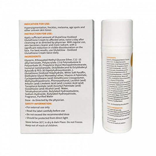 GlutaGlow Oxidized Glow Glutathione Cream, 30ml