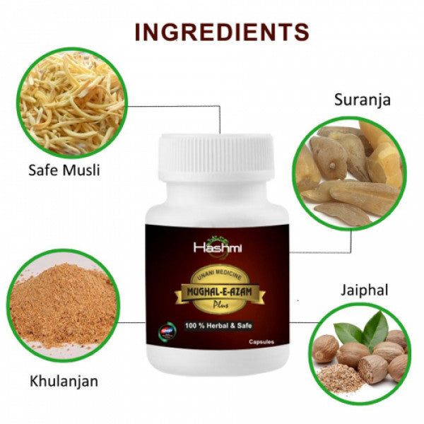 Hashmi MUGHAL E AZAM, 10 Capsules