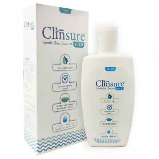 Clinsure Gentle Skin Cleanser, 125ml