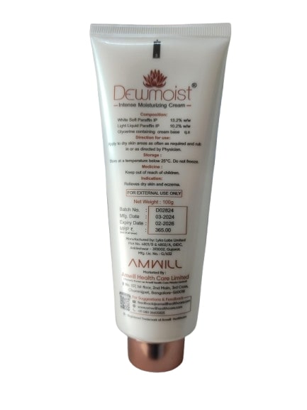 Dewmoist Cream, 100gm