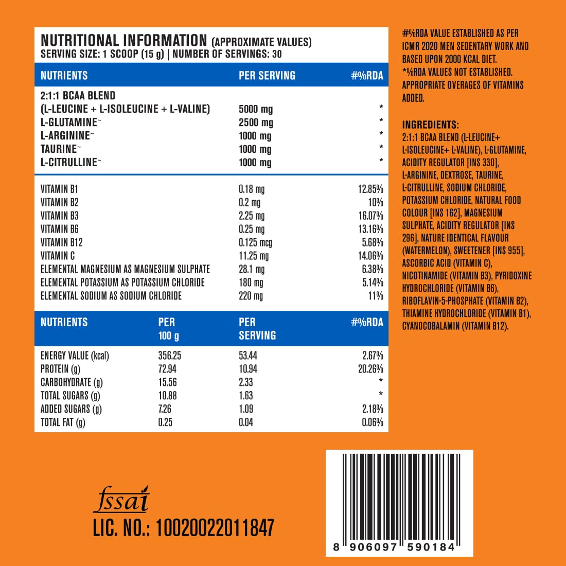 Fast&Up Creatine, 250gm