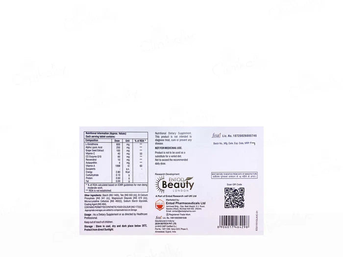 Glotamin Tablets, 10s