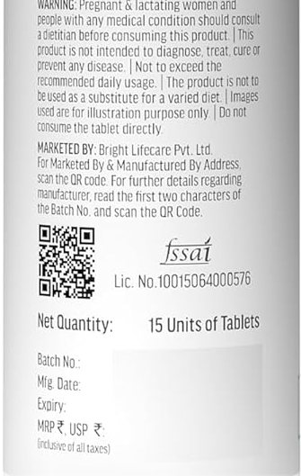 GlowGlutathione Effervescent - Orange, 15 Tablets