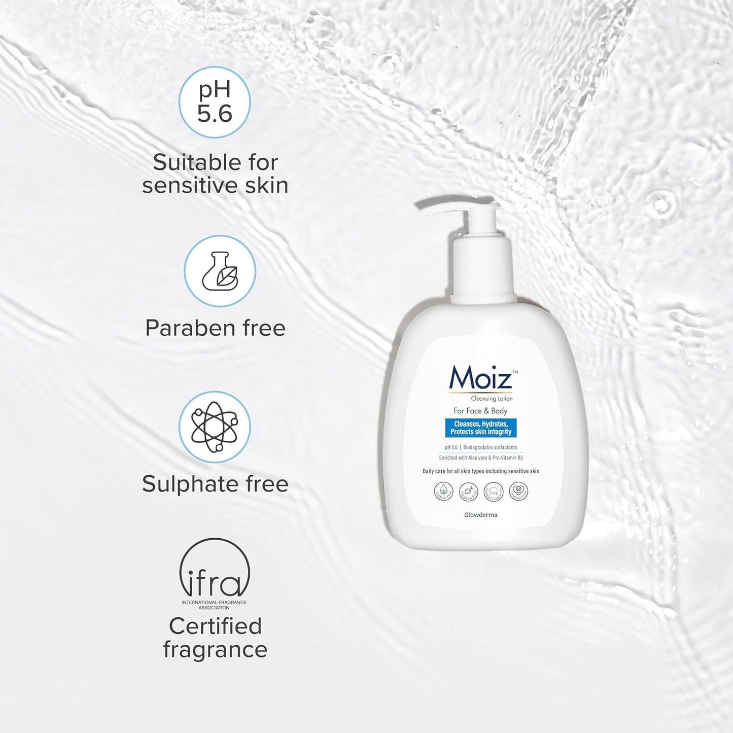 Moiz Cleansing Lotion, 200ml
