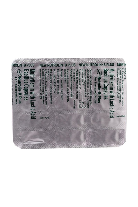 Nutrolin B Plus, 15 Capsules