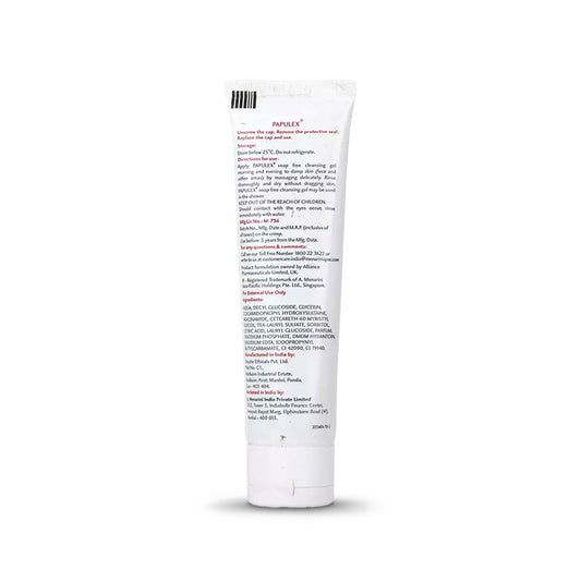 Papulex Soap Free Cleansing Gel - 100 ml