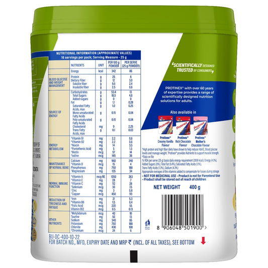 Protinex Diabetes Care Creamy Vanilla, 400gm