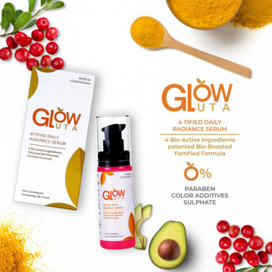 GlutaGlow 4Tified Daily Radiance Serum, 30ml