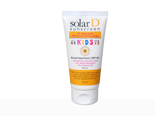 Solar D Kids Sunscreen SPF 50 PA++++, 50ml