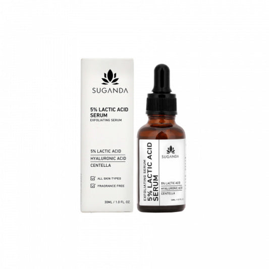 Suganda 5% Lactic Acid Serum, 30ml