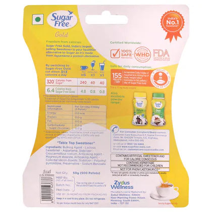 Sugarfree Gold, 500 Pellets