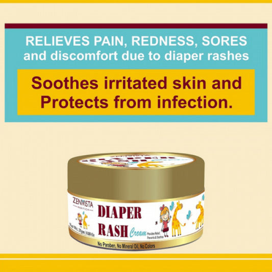 Zenvista Diaper Rash Cream, 25gm